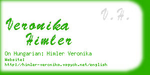 veronika himler business card